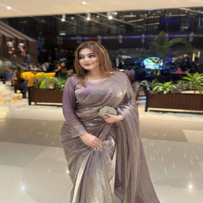 Pakistani Star Georgette Stone Saree