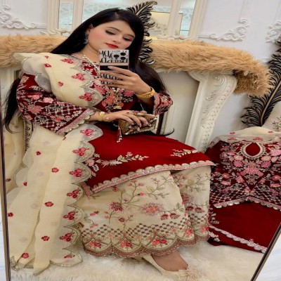 Premium Cotton Embroidery 3PC Collection